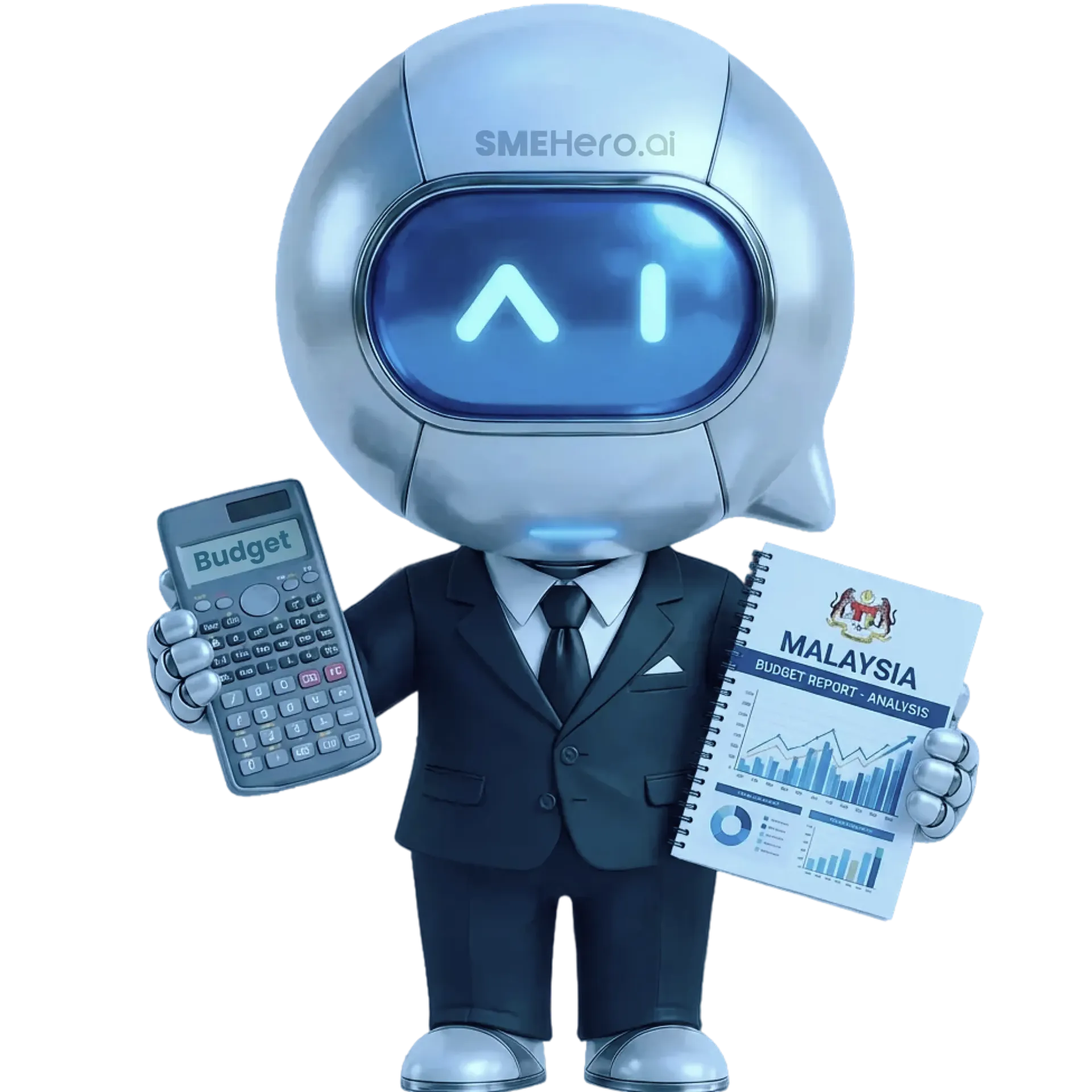 Malaysia Budget Agent mascot